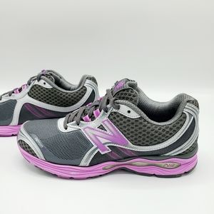 New Balance 1765 Gray & Purple Walking Shoes